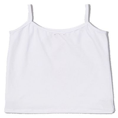 Sparkle Farms Big Girls Under Uniform Camisole-White-XS(3/4)