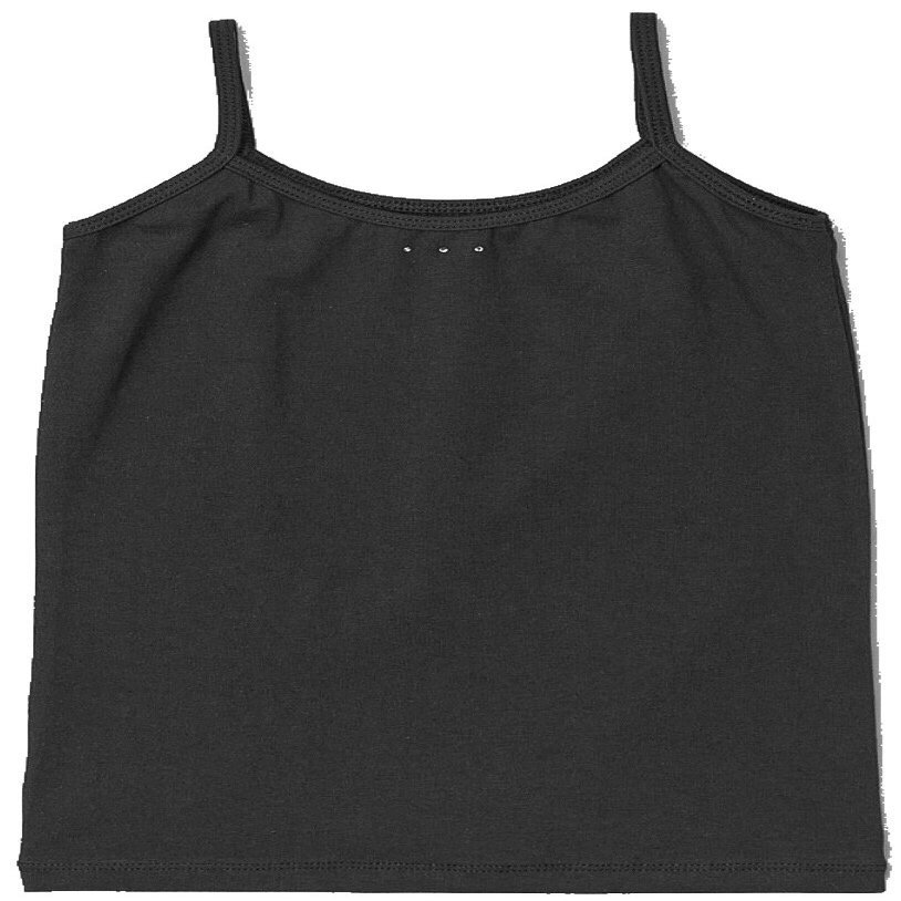Sparkle Farms Big Girls Under Uniform Camisole-Black-XS(3/4)