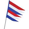 SoundWinds Safety Recumbent Bike Flag - Patriotic view 1