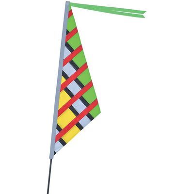 SoundWinds Sail Recumbent Bike Flag - Reflective Tropical