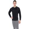Diving Unlimited International DUI Ecodivewear Pullover Men's Shirt - Black/Gray - Small view 1