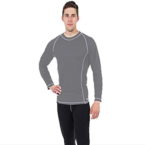 Diving Unlimited International DUI Ecodivewear Base Layer Pants Mens - Black/Gray - Small