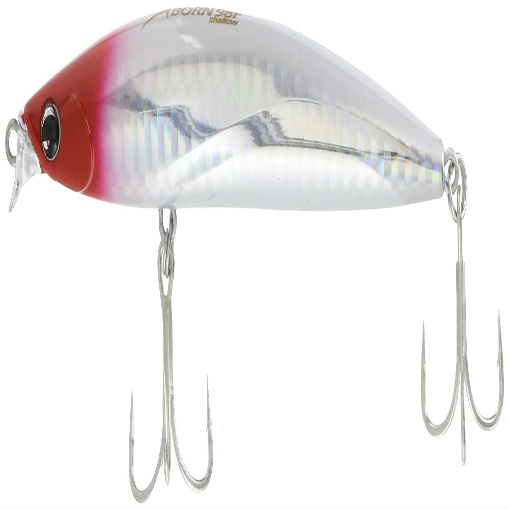 AMZ Design (ima) Minnow Ivory Shallow F 98mm 13g Red Head #IB98FS-001 241988 Lure