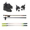 Whitewoods Adult 75mm 3-Pin Cross Country Ski Package, 157cm - Skis, Boots, Bindings, Poles (44, 90-120 lbs.) view 1