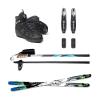 Whitewoods Adult NNN Cross Country Ski Package, 157cm - Skis, Bindings, Boots, Poles (48, 90-120 lbs.) view 1