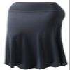 URBAN K Womens Basic Foldable High Waist Maxi Skirt Slate Grey view 2
