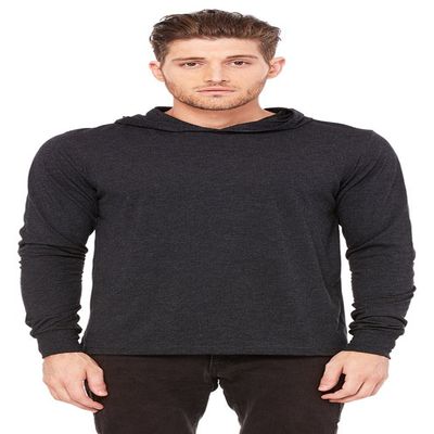 BELLA+CANVAS 3512 Unisex Jersey Hoodie - CHRCL Blck Trbln - S