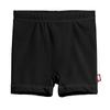 City Threads Girls Swim Boy Short Bottom UPF 50+ Comfortable Durable Soft Made in USA, Black with Matching Stitch, 16Y view 1