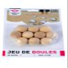 Engelhart Wooden Petanque Jack Balls Set of 10 Target Balls for Boules, Bocce, Garden Games, Club Play, Competition Practice and Outdoor Family Games view 1