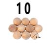 Engelhart Wooden Petanque Jack Balls Set of 10 Target Balls for Boules, Bocce, Garden Games, Club Play, Competition Practice and Outdoor Family Games view 3