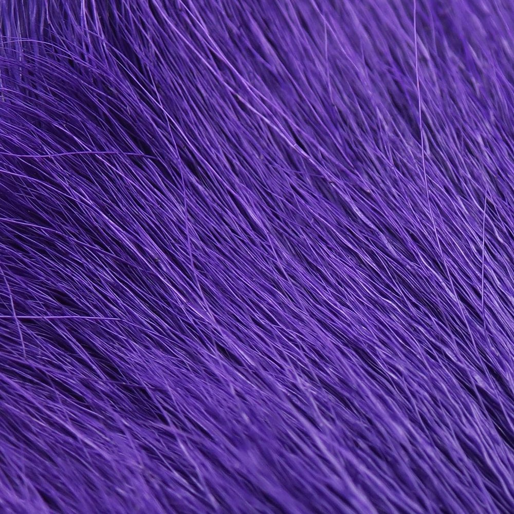 Hareline Deer Belly Hair (Dyed Over White)