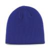 47 Indianapolis Colts Royal Blue Skull Cap - NFL Cuffless Winter Knit Toque Beanie Hat view 2
