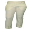GANT Women's Flannel Cropped Pants EU 38 Eggshell view 1