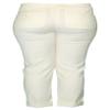 GANT Women's Flannel Cropped Pants EU 38 Eggshell view 2