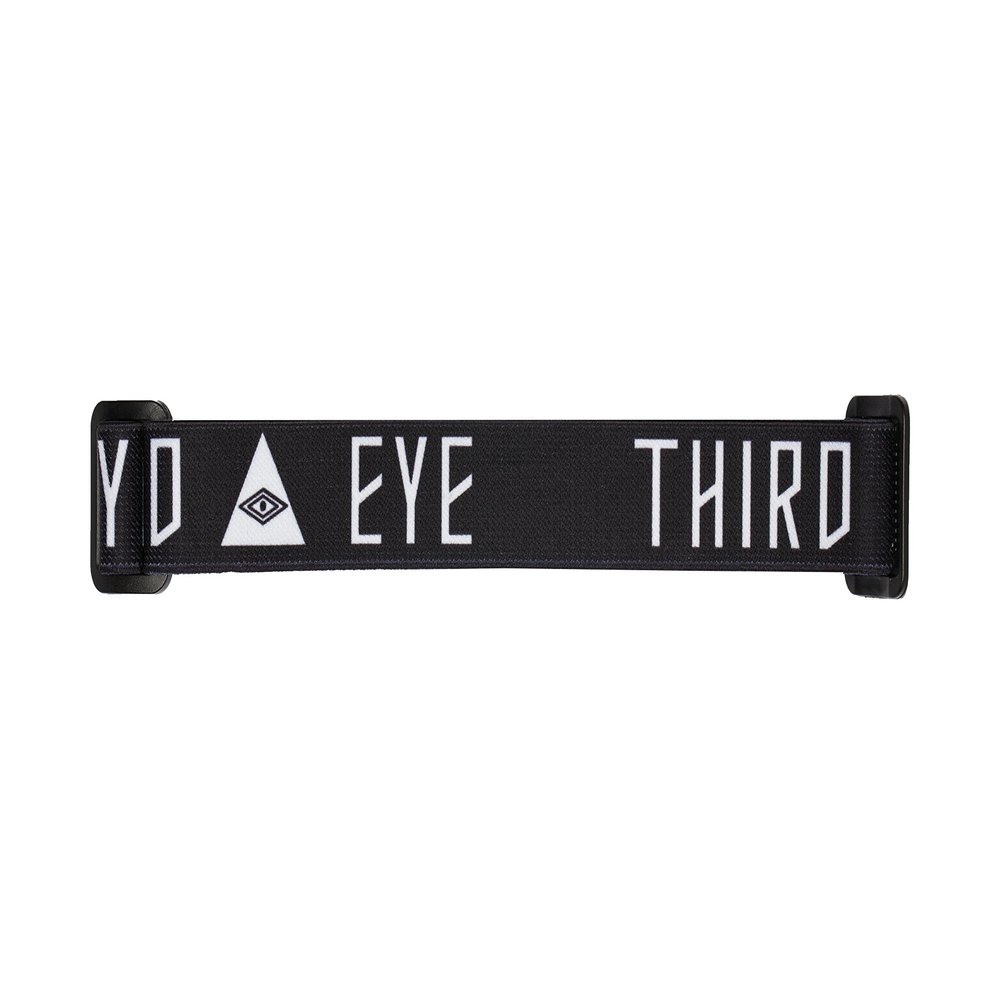OUTDOOR ENLIGHTENMENT Third Eye Headlamps - Stylish Artist-Designed Replacement Bands - Soft, Adjustable, Universal, Fits Most Headlamps (Third Eye Black)