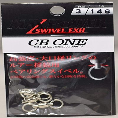 Saltwater Fishing Swivel Extra Strength - CB ONE Max Power Swivel EXH Size 3/148 lb