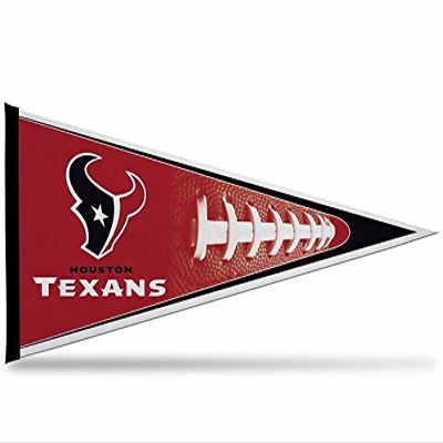Rico Industries NFL Houston Texans Pennant, Red, 12 x 30