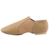 Linodes (Tent Leather Upper Jazz Shoe Slip-on for Women and Men's Dance Shoes Brown 6M view 3