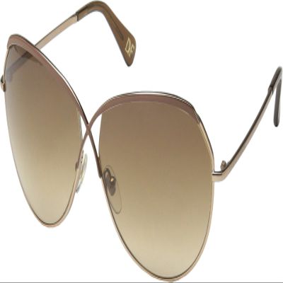 Diane von Furstenberg DVF107S Brown One Size