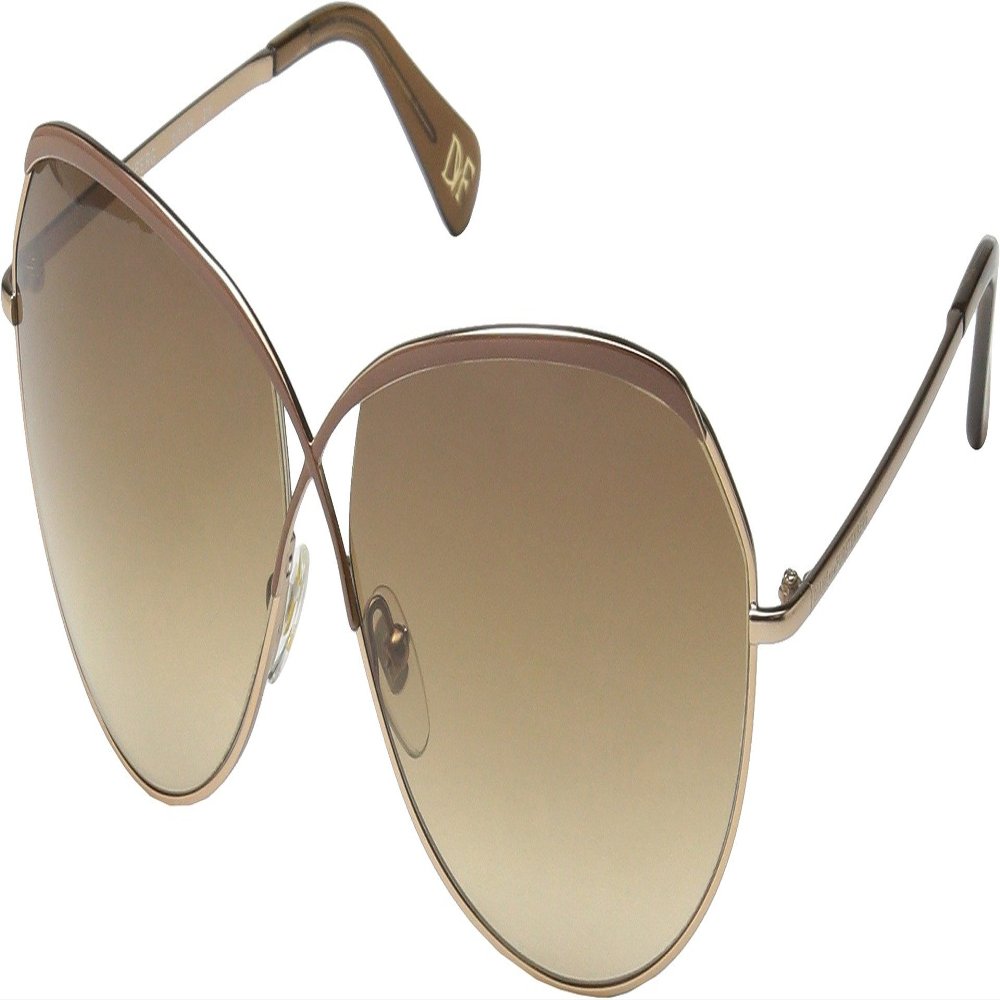 Diane von Furstenberg DVF107S Brown One Size