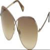Diane von Furstenberg DVF107S Brown One Size view 1