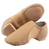 Linodes Leather Jazz Shoe Slip On for Girls and Boys (Toddler/Little Kid/Big Kid) Brown 6.5M Big Kid view 4
