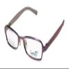 Elite Hip Eyewear Intelli Clip 756 Mens/Womens Designer Full-Rim Shape Spring Hinges Eyeglasses/Eye Glasses (50-17-135, Purple) view 1