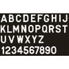 Boating Accessories New 3" Gothic Letters & Numbers seachoice 74701 Letters T White view 1