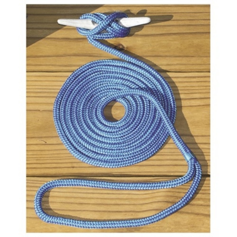 New Dbl BRD Dckln 1/2x25 Blu Boater Sports 52895