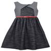 Bonnie Jean Big Girls Black Knit Heather Dress (US, Numeric, 14, Black) view 1