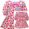 Bonnie Jean Little Girls 2T-6X Back Bow Light Weight Corduroy Dress Fuchsia view 1