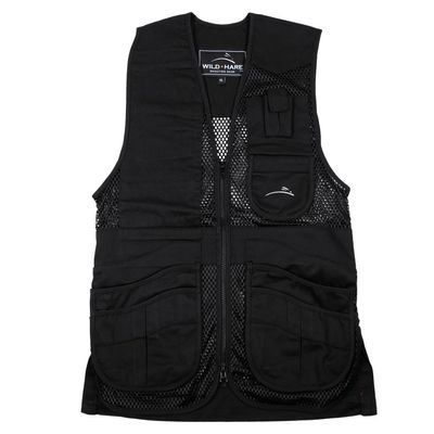 Wild Hare Shooting Gear Heatwave Mesh Vest, Black (Medium, Right)