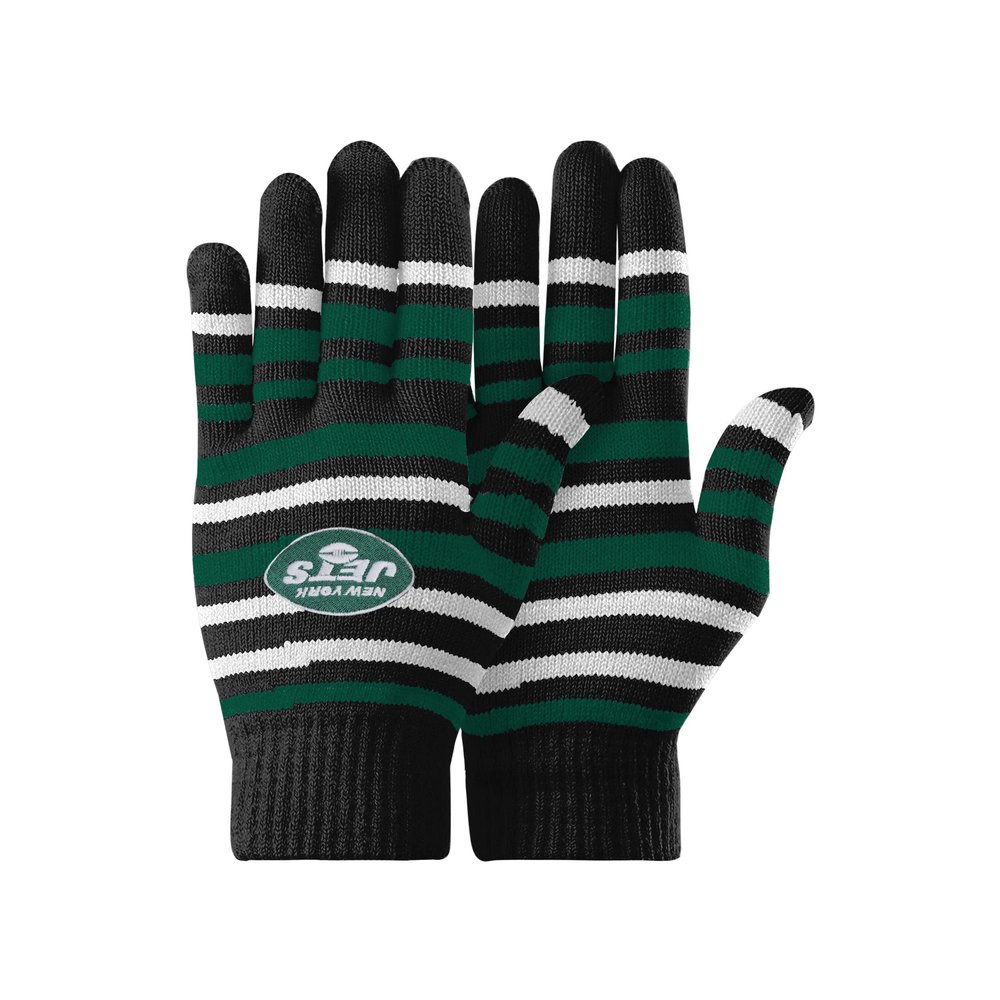 FOCO New York Jets NFL Stretch Gloves