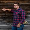 Legendary Whitetails Mens Flannel Shirt Long Sleeve Button Down 100% Cotton, Shale Plaid, LRG view 3