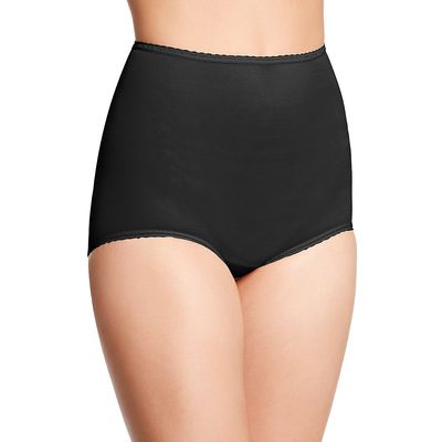 Bali Women`s Set of 6 Skimp Skamp Brief Panty - 8, Black