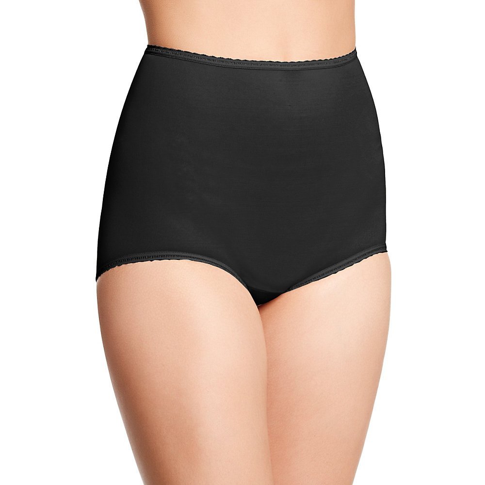 Bali Women`s Set of 6 Skimp Skamp Brief Panty - 8, Black
