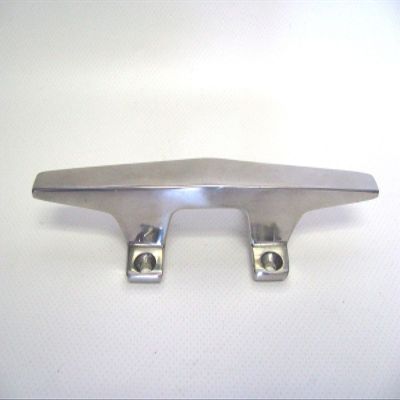 132-4304 Sea-Dog Line 6" Inch Chrome Over Zinc Open Base Cleat Four (4) Hole DISCONTINUED