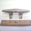 132-4304 Sea-Dog Line 6" Inch Chrome Over Zinc Open Base Cleat Four (4) Hole DISCONTINUED view 2