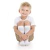 juDanzy 2 Pack of Baby, Toddler and Kids Knee High Tube Socks for Boys and Girls with Grips (4-6 Years,Surprise Baby) view 3