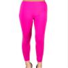 Reb Bene Full Length Microfiber Seamless Leggings, One-Size Fuchsia view 1