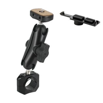 REC-MOUNTS B21BBK-CON-M318 Motorcycle Handlebar Mount Set, Type B Bar Mount Set for Contour Action Cameras