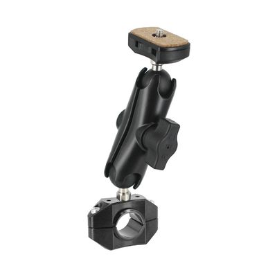 REC-MOUNTS DF-21BBK-M222 Motorcycle Handlebar Mount Set, Type A Bar Mount Set for Drift Action Cameras
