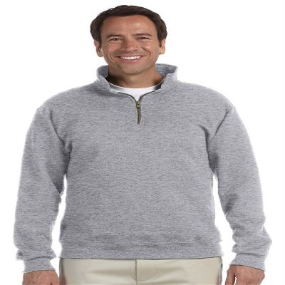 9.5 oz., 50/50 Super Sweats NuBlend Fleece Quarter-Zip Pullover 3XL OXFORD