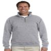 9.5 oz., 50/50 Super Sweats NuBlend Fleece Quarter-Zip Pullover 3XL OXFORD view 1