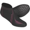 Deep See Low Tide Dive Socks with Grip, Size 6-7/Small, Black Pink view 1