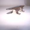 132-1644 Sea-Dog Line 8-1/4" Inch Long Zinc Chrome Plated Open Base Four-Hole Cleat SURPLUS view 2