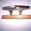 132-1644 Sea-Dog Line 8-1/4" Inch Long Zinc Chrome Plated Open Base Four-Hole Cleat SURPLUS view 3