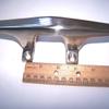 132-1644 Sea-Dog Line 8-1/4" Inch Long Zinc Chrome Plated Open Base Four-Hole Cleat SURPLUS view 4