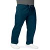 Adar Universal Mens Scrubs - Drawstring Tapered Leg Scrub Pants - 504 - Caribbean Blue - S view 1