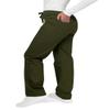 Adar Universal Mens Scrubs - Drawstring Tapered Leg Scrub Pants - 504 - Olive - 2X view 4